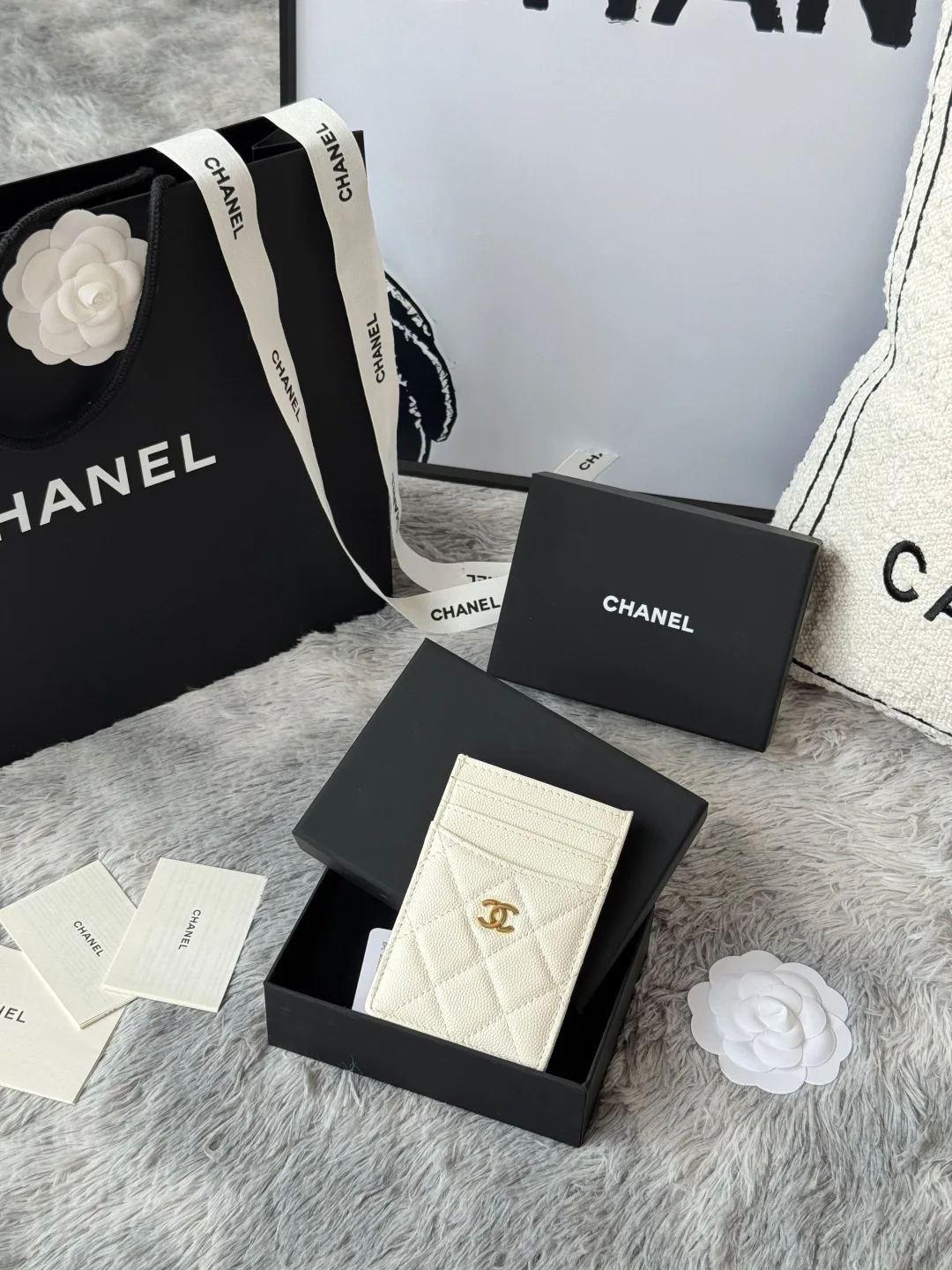 Chanel AP0223 Ultra Mini Lambskin Cardholder
