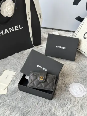 AP0342 Tweed Card Holder Replica Chanel wallets