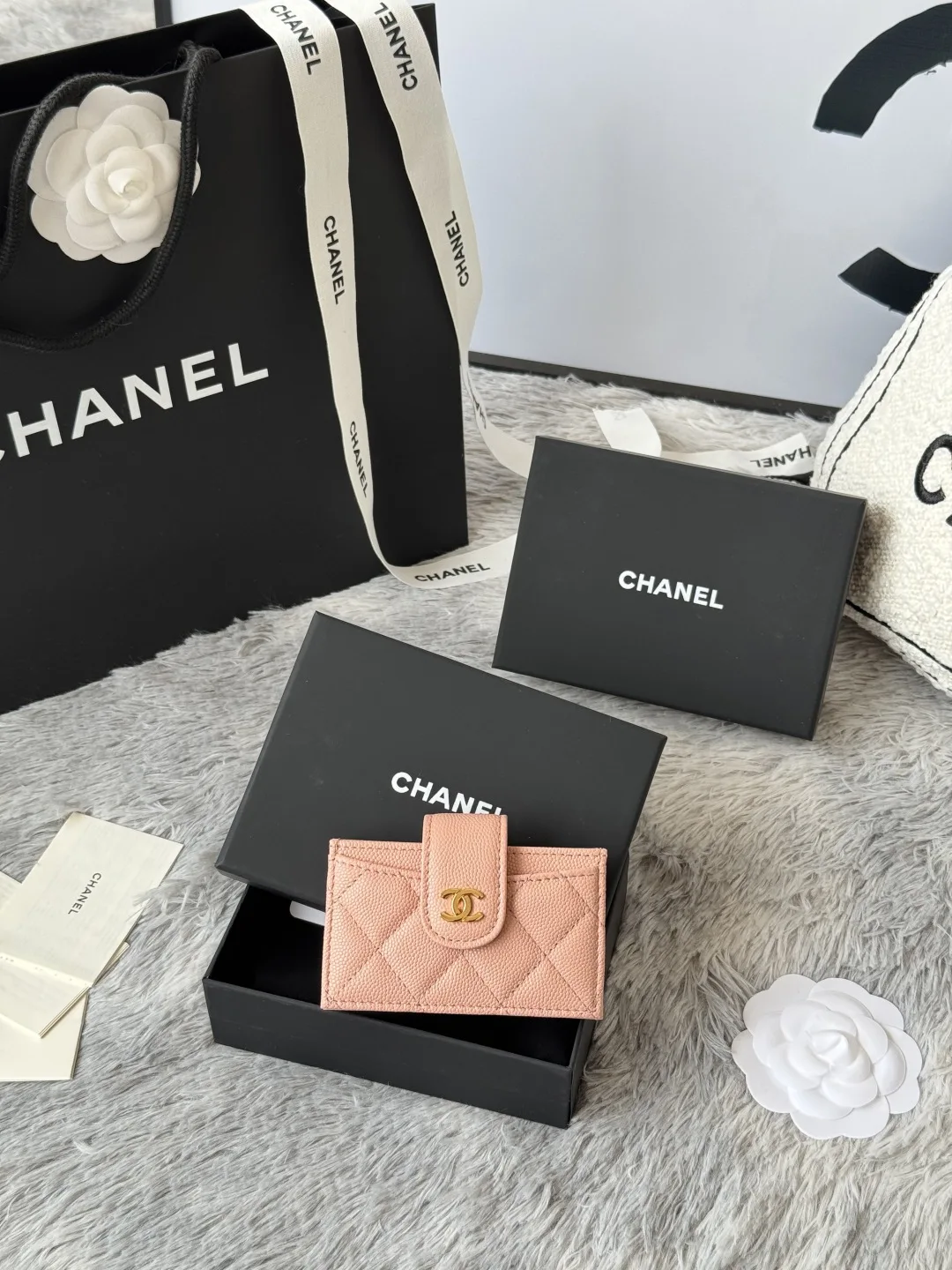 Chanel AP0342 Tweed Cardholder