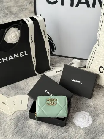AP0949 Diamond Quilted Small Zip Coin Purse Replica Chanel wallets