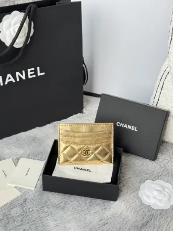 AP4472 2025 Cowhide Card Holder Replica Chanel wallets
