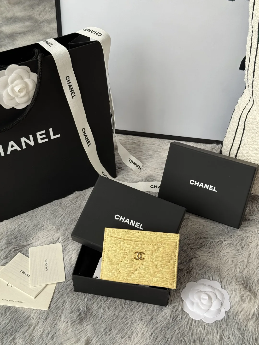 Chanel AP0213 CF Card Holder, Chip-Style Card Case