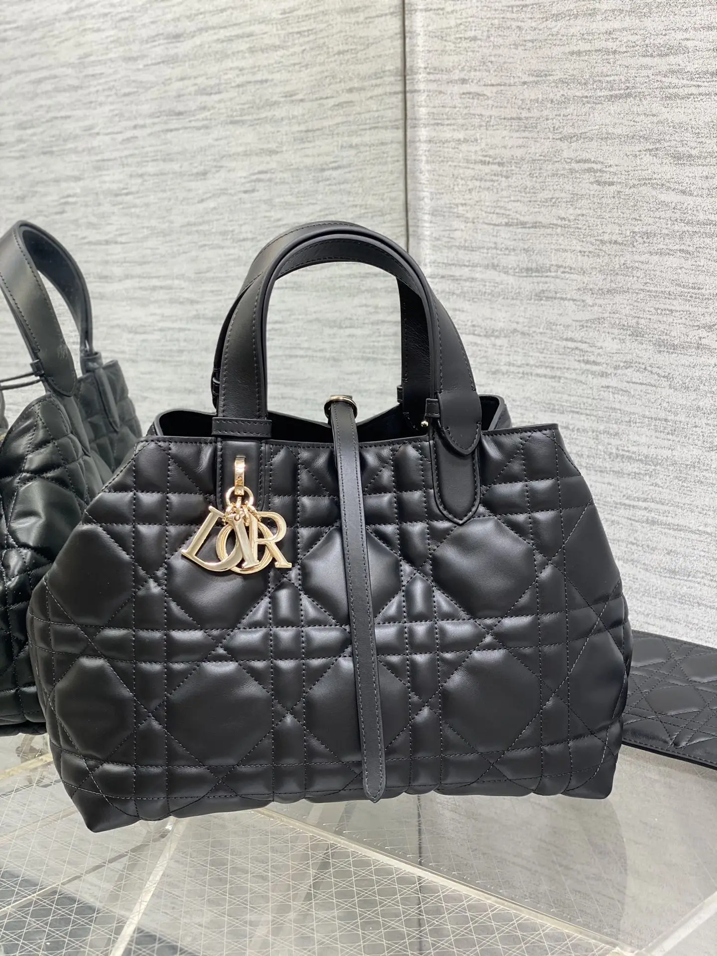 Dior Black Toujours Medium Handbag Dior Black Toujours Medium Handbag