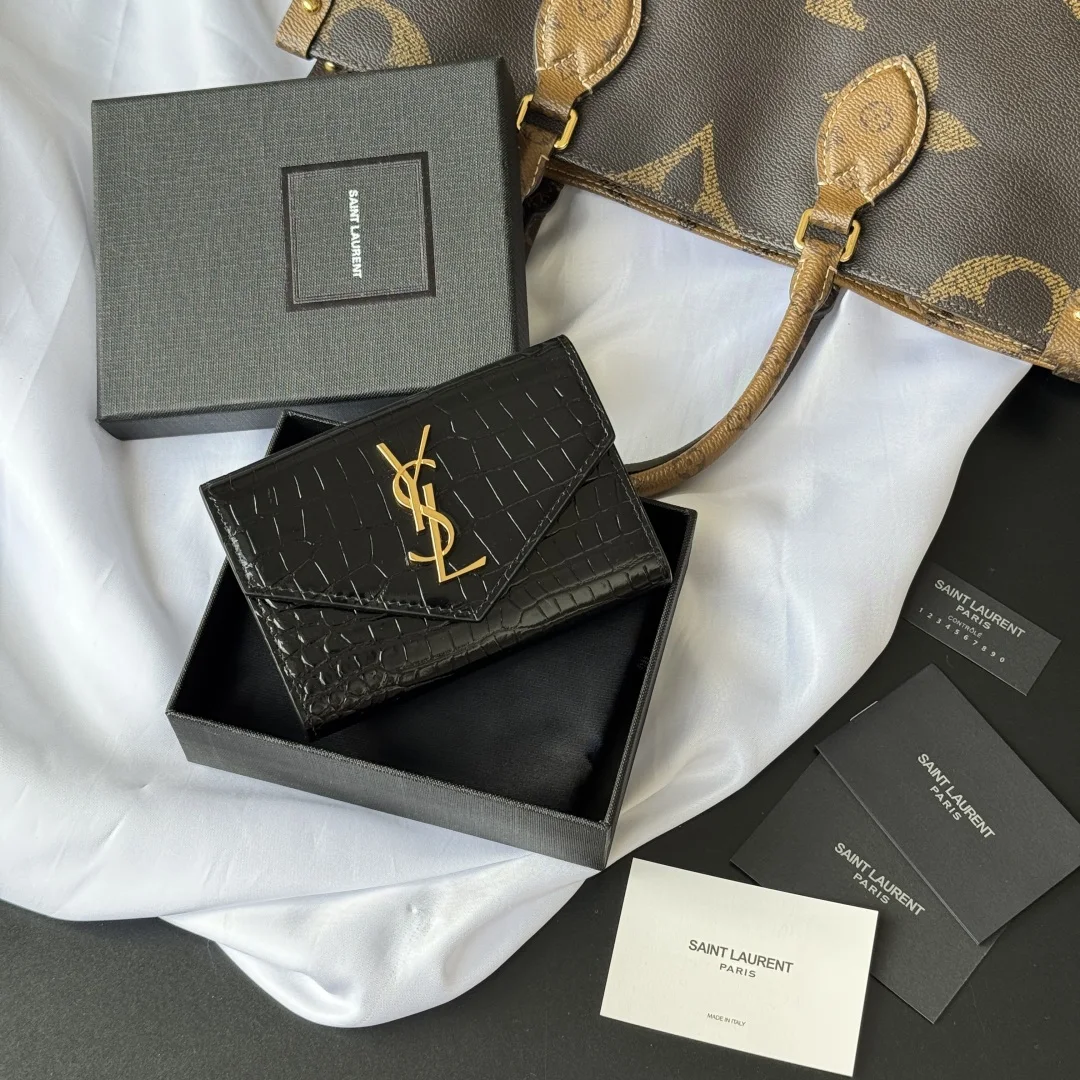 SAINT LAURENT 414404 Bi-fold Wallet Cardholder