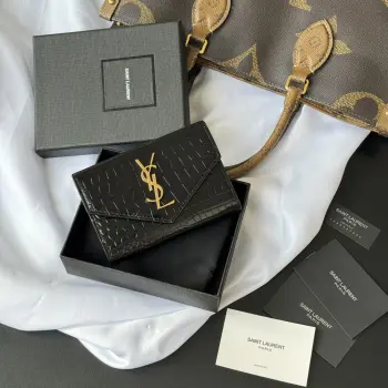 414404 Bi-fold Wallet Cardholder Replica SAINT LAURENT wallets