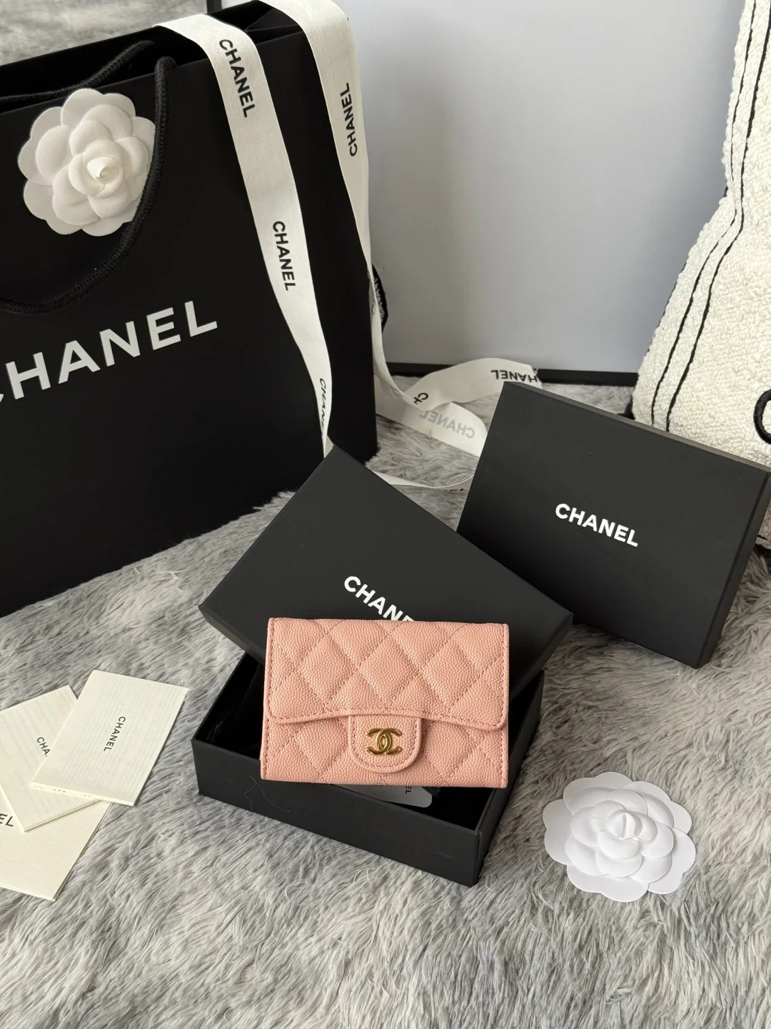 Chanel AP0214 Ball, Caviar, Large Ball Grain, CF Card Holder Chanel AP0214 Ball, Caviar, Large Ball Grain, CF Card Holder