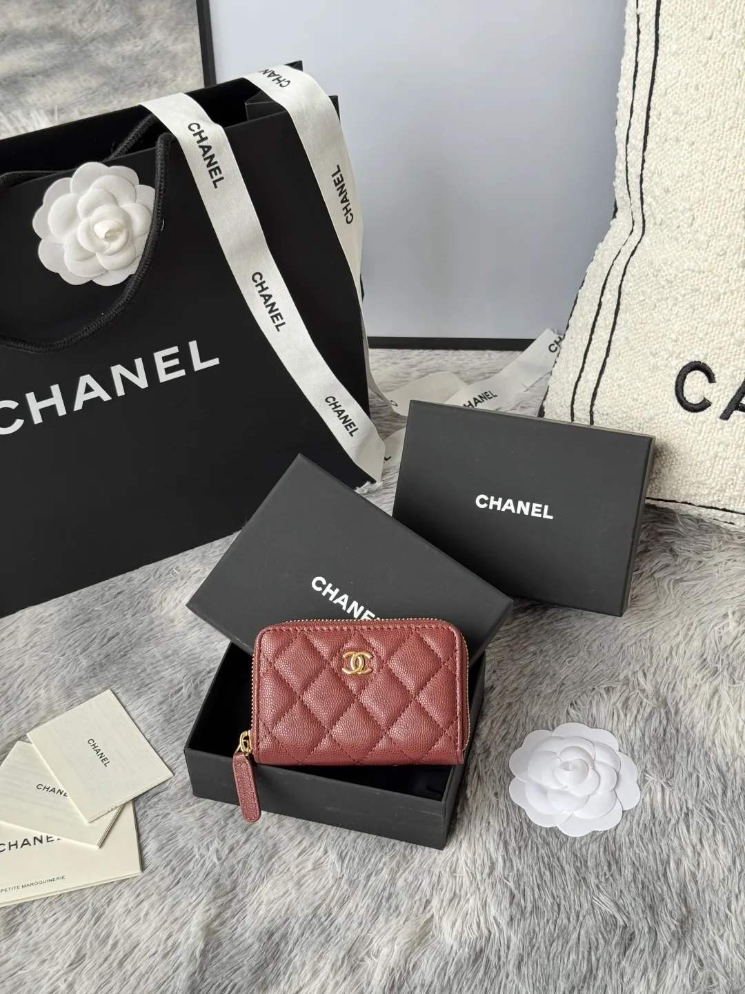 Chanel AP0216 Zipper Coin Purse