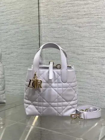 Taro Purple Toujours Vertical Small Handbag Replica Dior womens bags