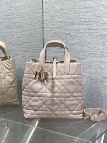 Rouge Carmin Toujours Vertical Medium Handbag Replica Dior womens bags