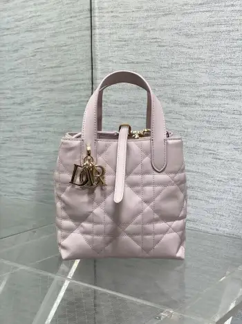 Sweet Pink Toujours Vertical Small Handbag Replica Dior womens bags