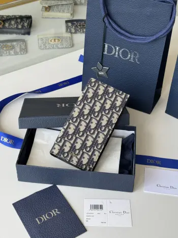 2OBBC002YSE_H05E Vertical Long Wallet Replica Dior wallets