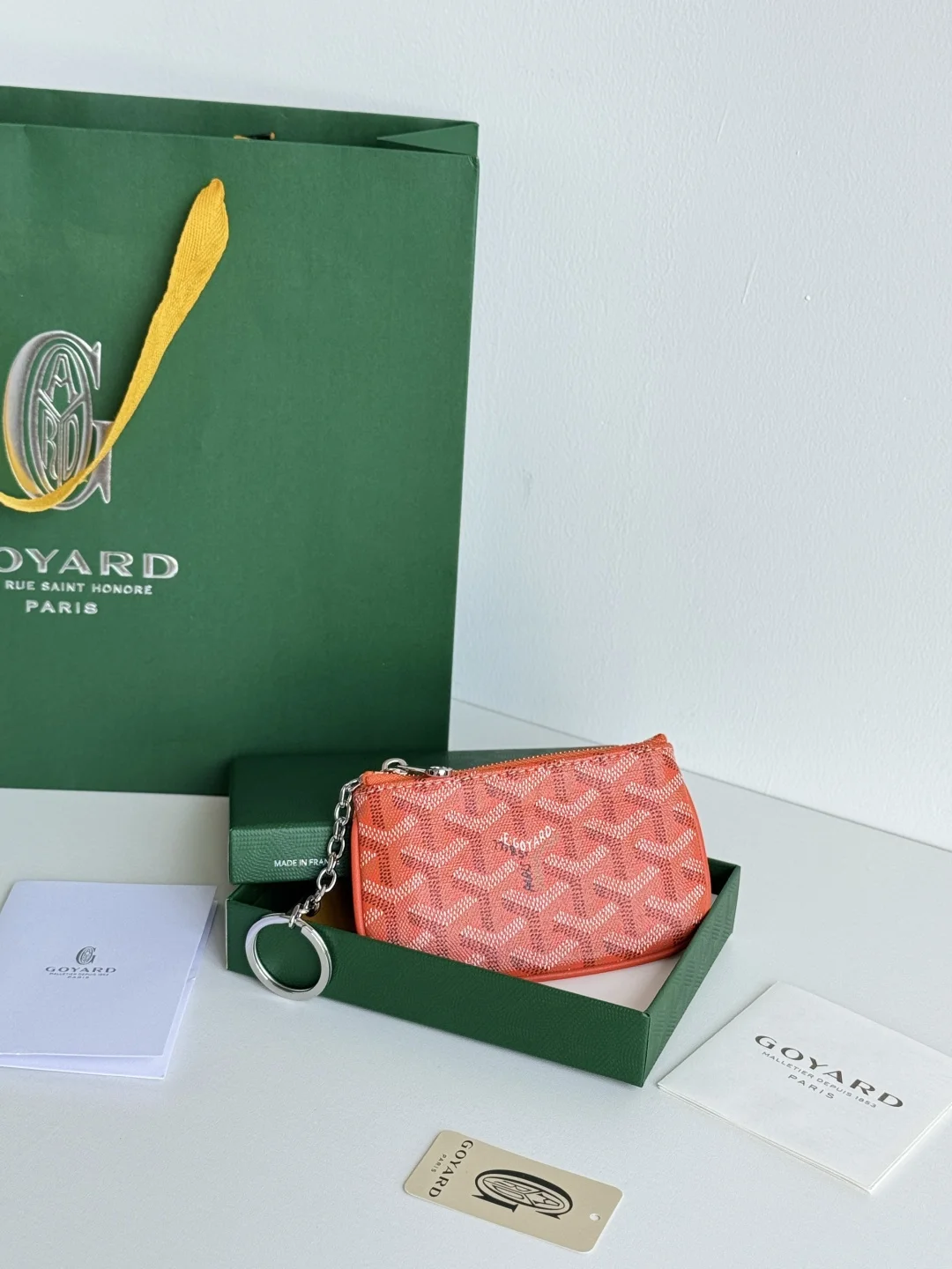 Goyard 3306 Mini Senate Nano Key Bag Coin Purse