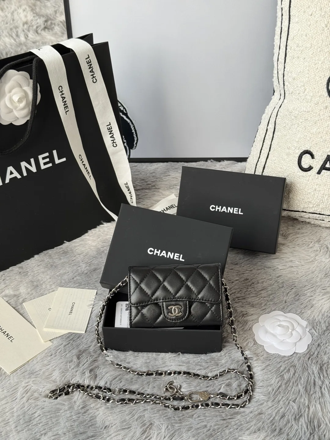 Chanel A81081 New Waist Bag Crossbody Coin Purse Chanel A81081 New Waist Bag Crossbody Coin Purse