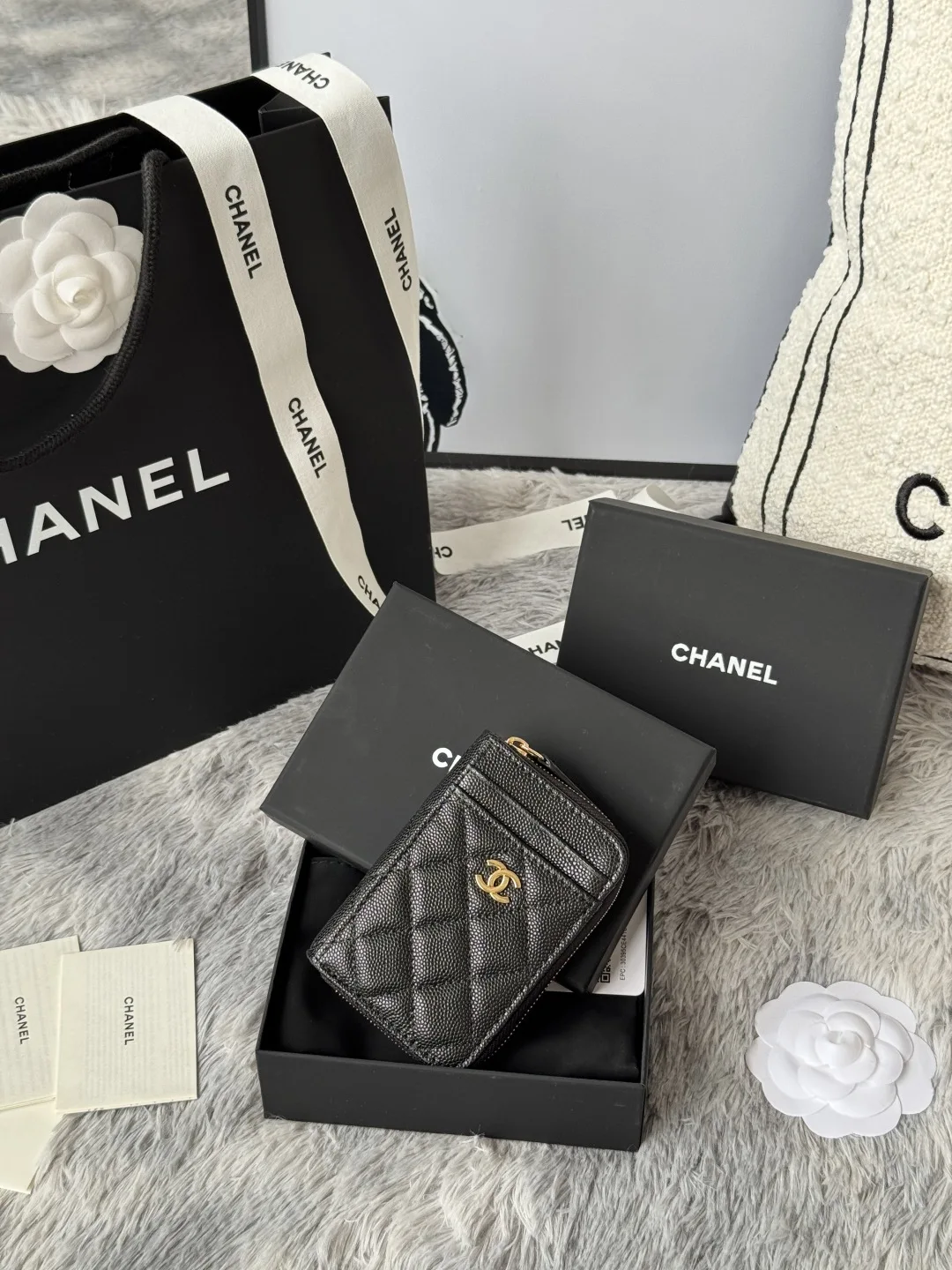 Chanel AP1650 Small Zip Pouch Laka Pouch