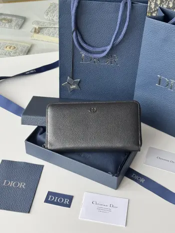 2ESBC252YSE-315 Long Zip Around Wallet Replica Dior wallets