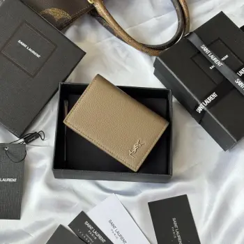 693492 2025 Fall Winter New Collection Card Holder Wallet Replica SAINT LAURENT wallets