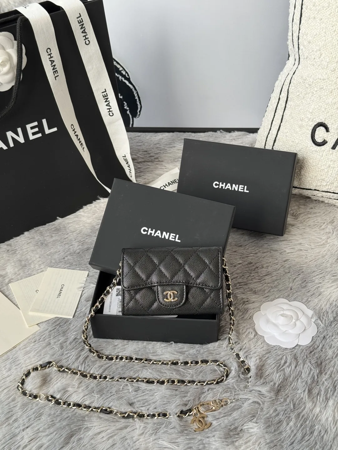 Chanel A81081 New Waist Bag Crossbody Coin Purse Chanel A81081 New Waist Bag Crossbody Coin Purse