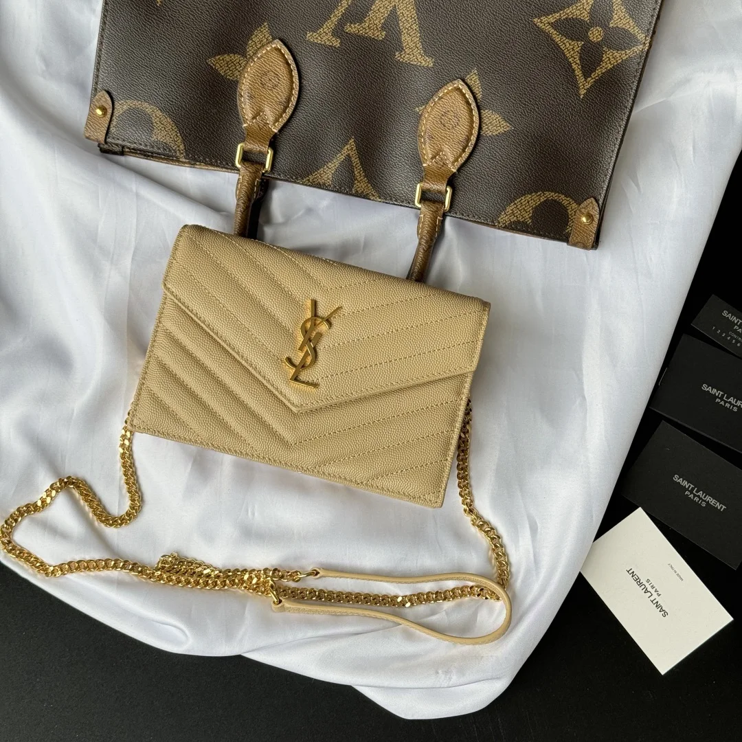 SAINT LAURENT 393953 WOC Small Envelope Bag SAINT LAURENT 393953 WOC Small Envelope Bag