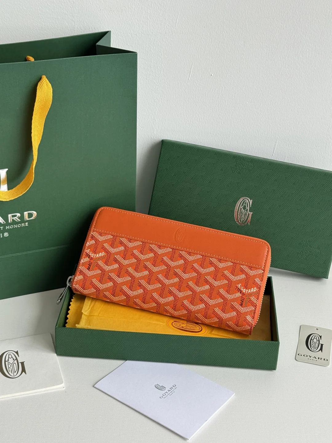 Goyard 3368 Long Wallet in Large Size
