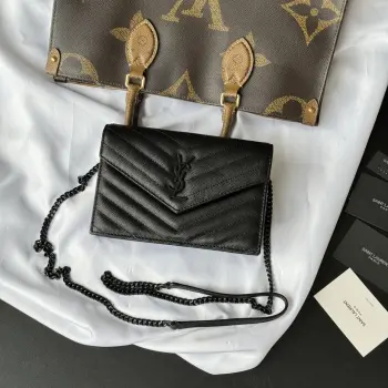 393953 Woc small envelope bag Replica SAINT LAURENT womens bags