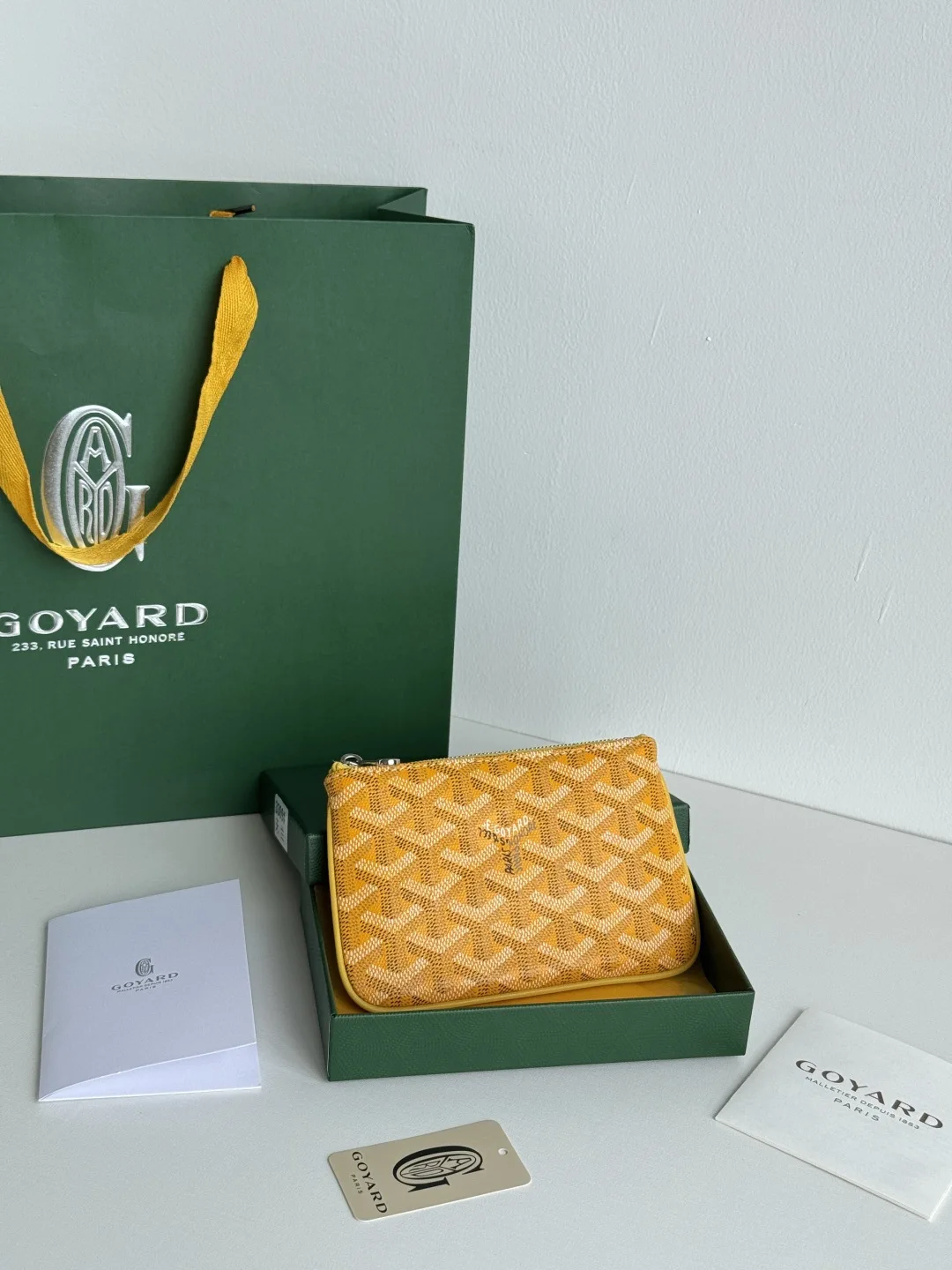 Goyard 3309 Zipper Coin Purse