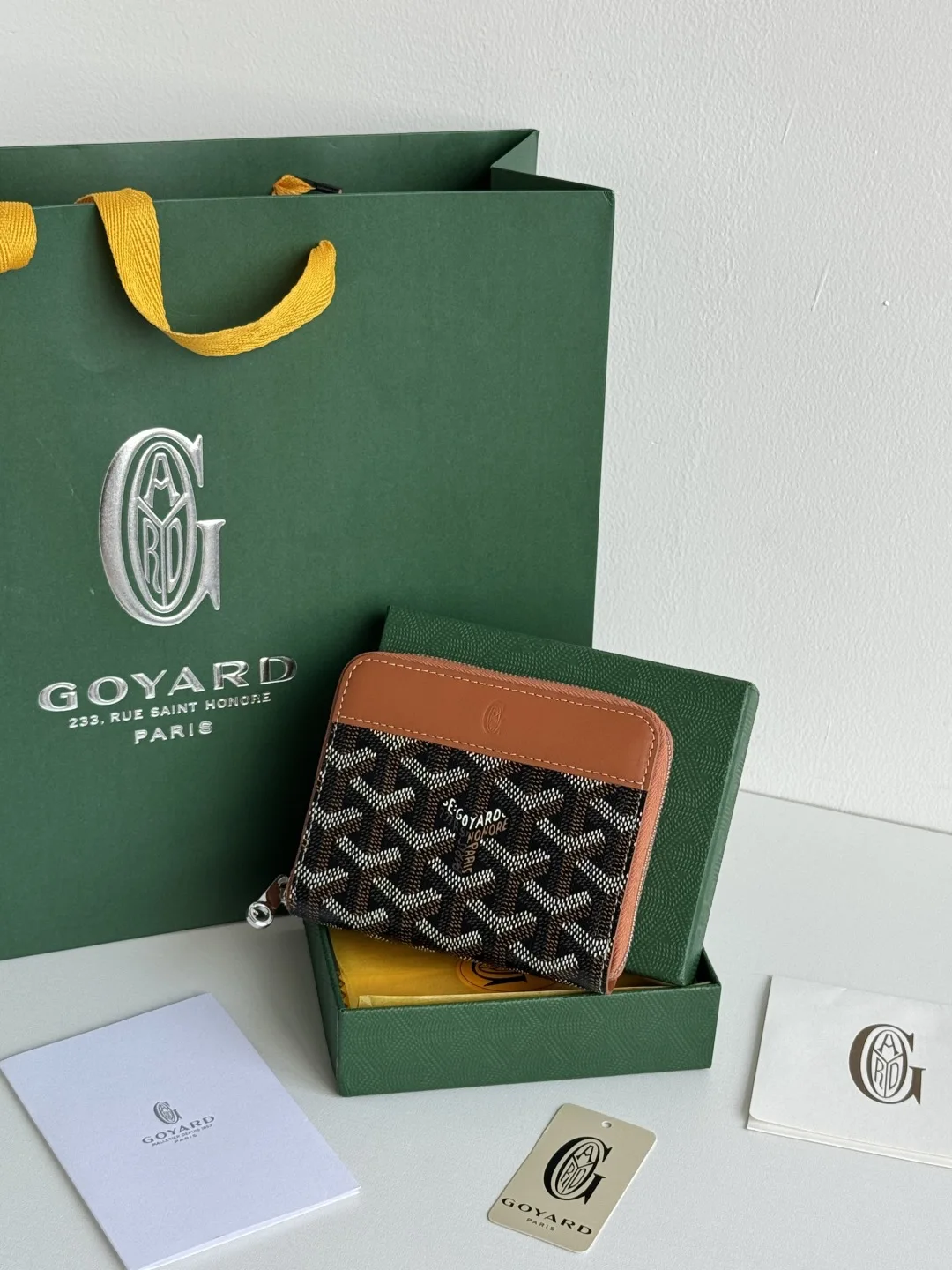 Goyard 3305 MATIGNON MINI Zipper Coin Purse