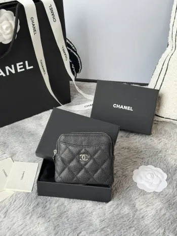 AP2061 Calfskin Chanel Coin Purse Replica Chanel wallets