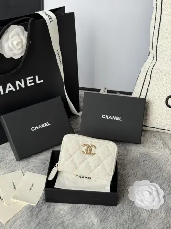 AP3185 Zipper Card Holder Coin Purse Replica Chanel wallets