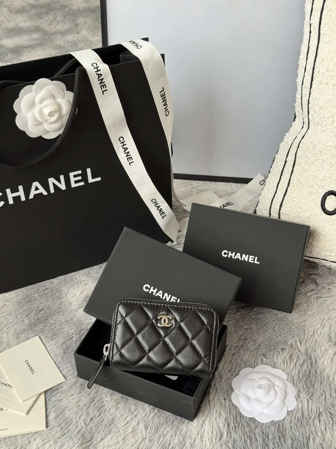 Chanel AP0216 Zipper Coin Purse