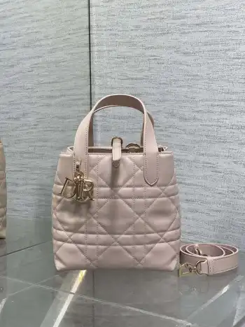 Rouge Blush Toujours Vertical Small Handbag Replica Dior womens bags