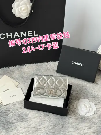 0219 2025 New Arrivals CF Card Holder Replica Chanel wallets