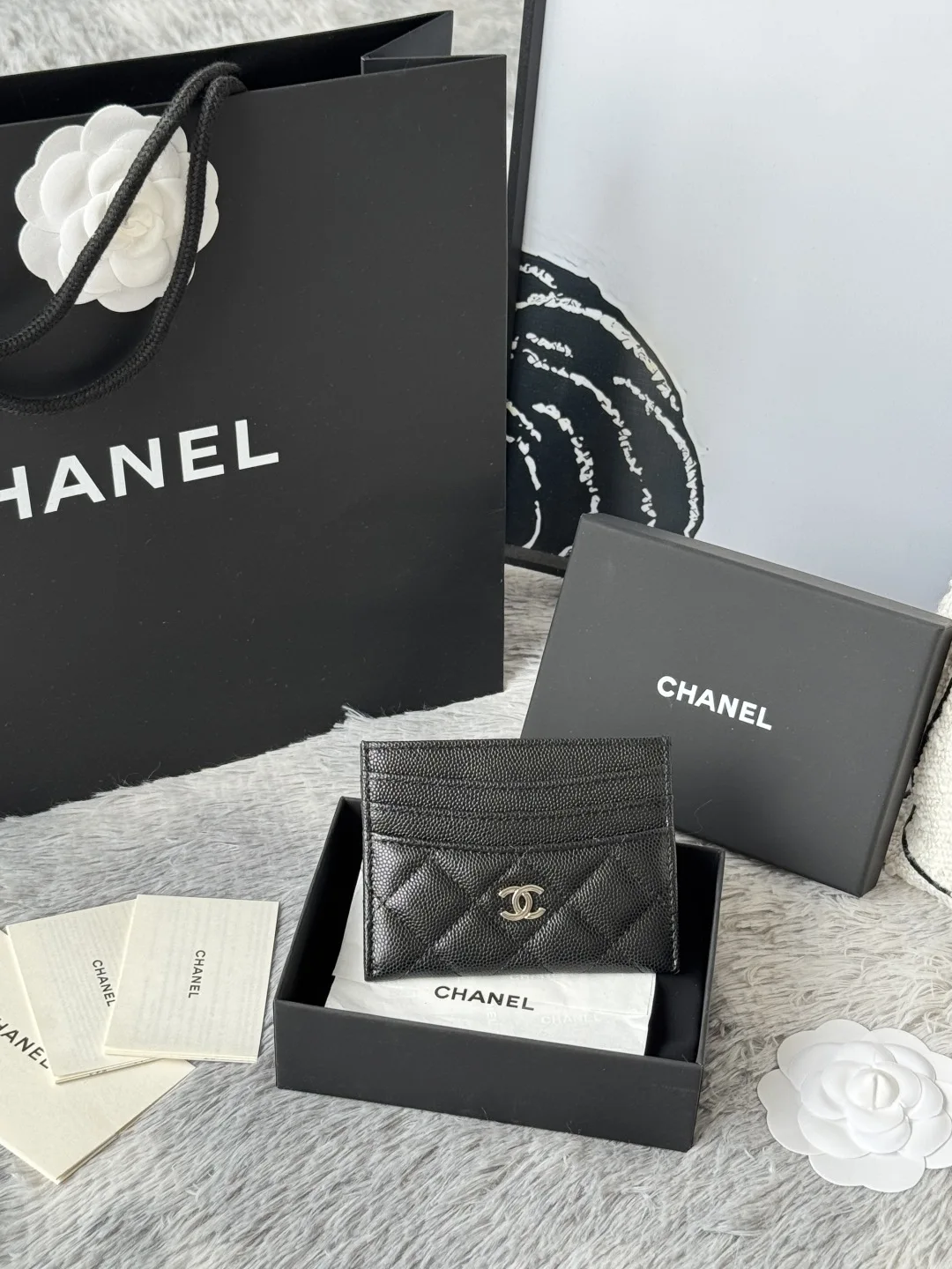 Chanel AP4472 2025 New Season Lambskin Cardholder