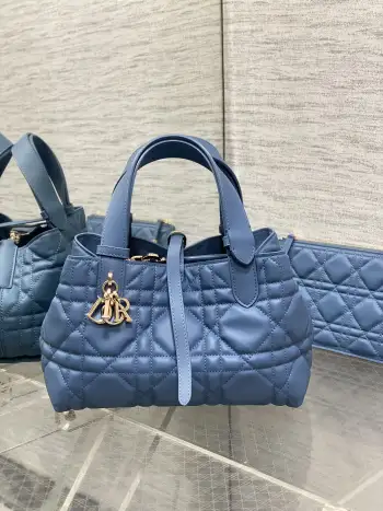 Blue Toujours Small Handbag Replica Dior womens bags