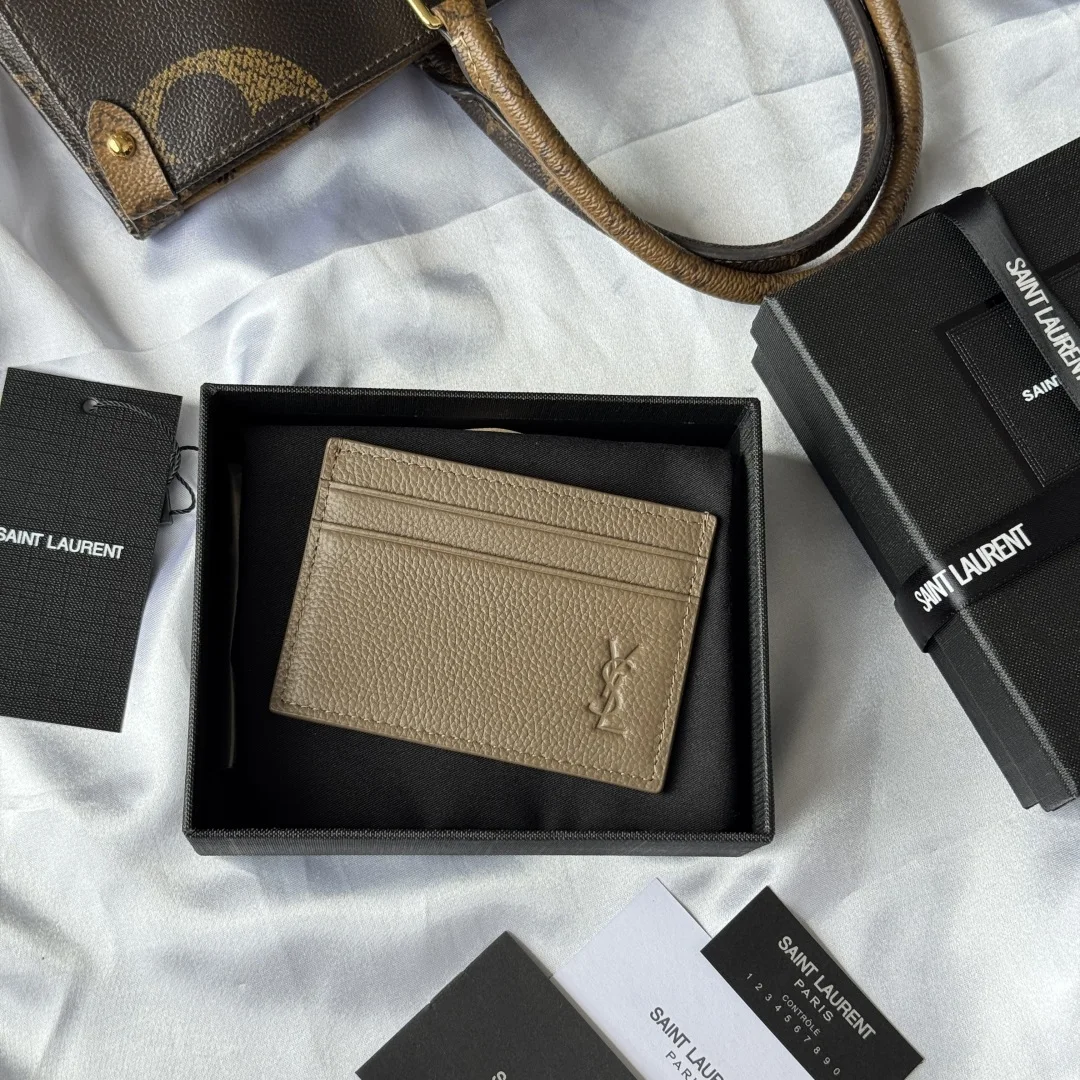SAINT LAURENT 687098 New Autumn Winter 2025 Card Holder