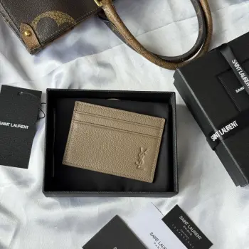 687098 New Autumn Winter 2025 Card Holder Replica SAINT LAURENT wallets