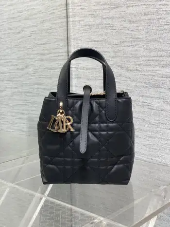 Black Toujours Vertical Small Handbag Replica Dior womens bags