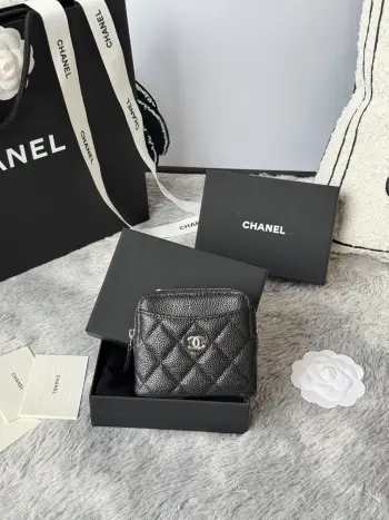AP2061 Calfskin Chanel Coin Purse Replica Chanel wallets