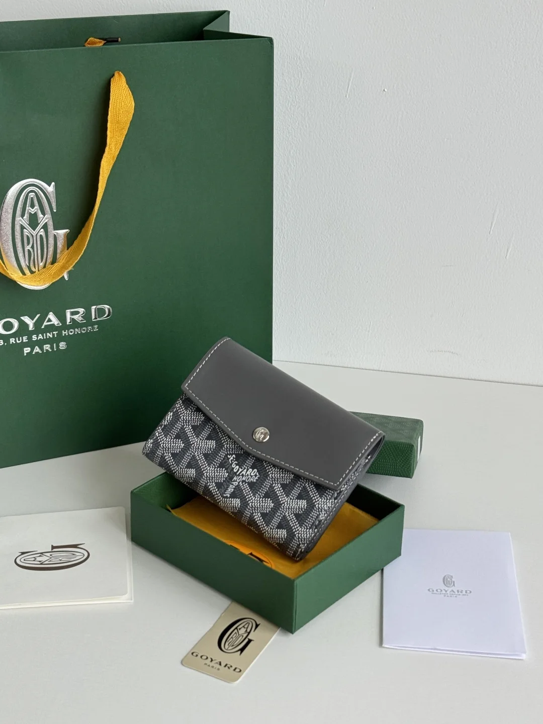 Goyard 3319 Saint-Gabriel Envelope Trifold Wallet