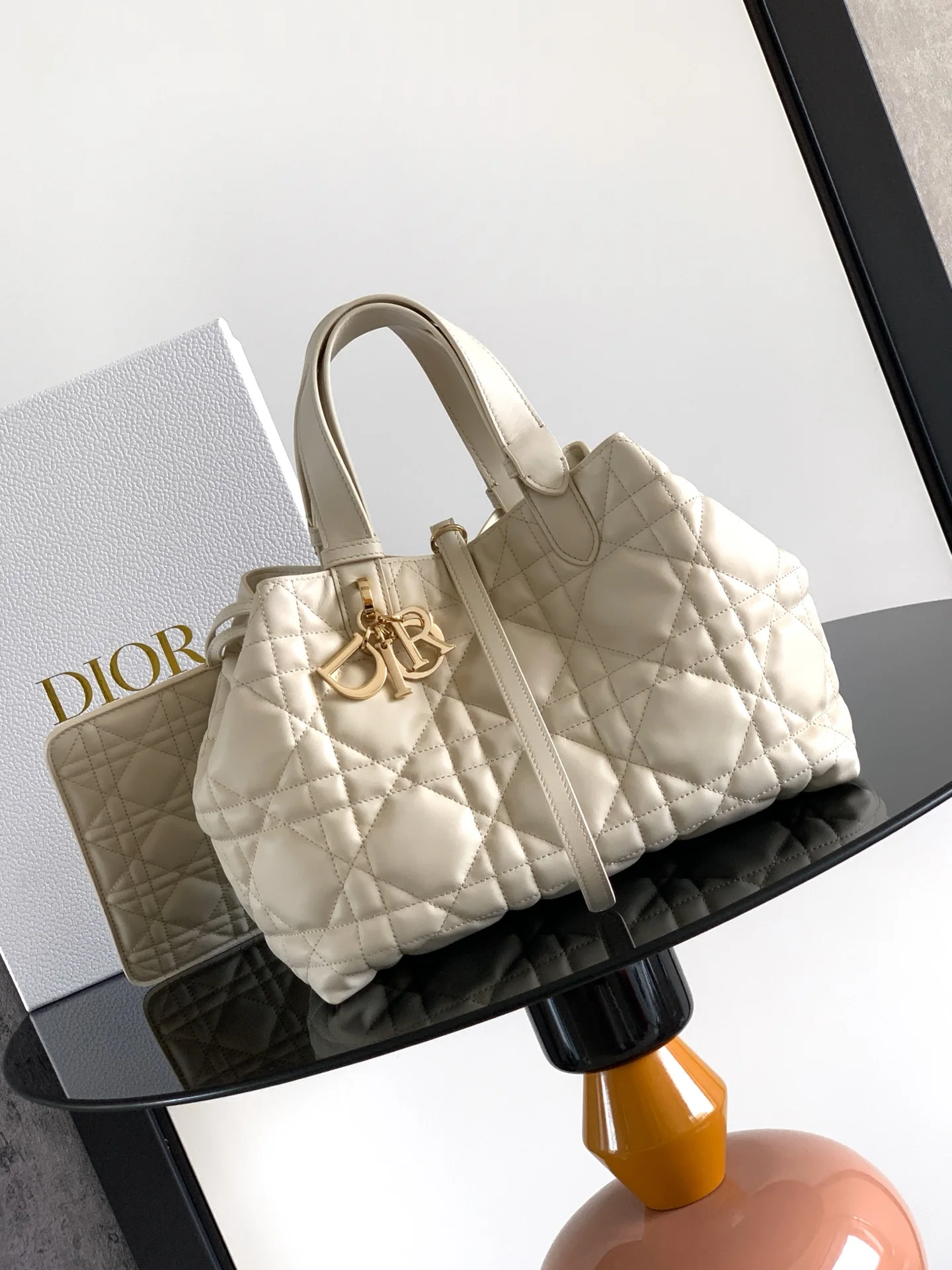 Dior Toujours Bag, Medium, Light Almond Dior Toujours Bag, Medium, Light Almond