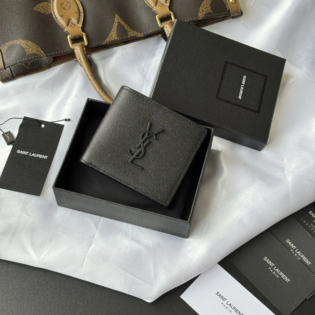 SAINT LAURENT 453276 MONOGRAM Bifold Cardholder SAINT LAURENT 453276 MONOGRAM Bifold Cardholder