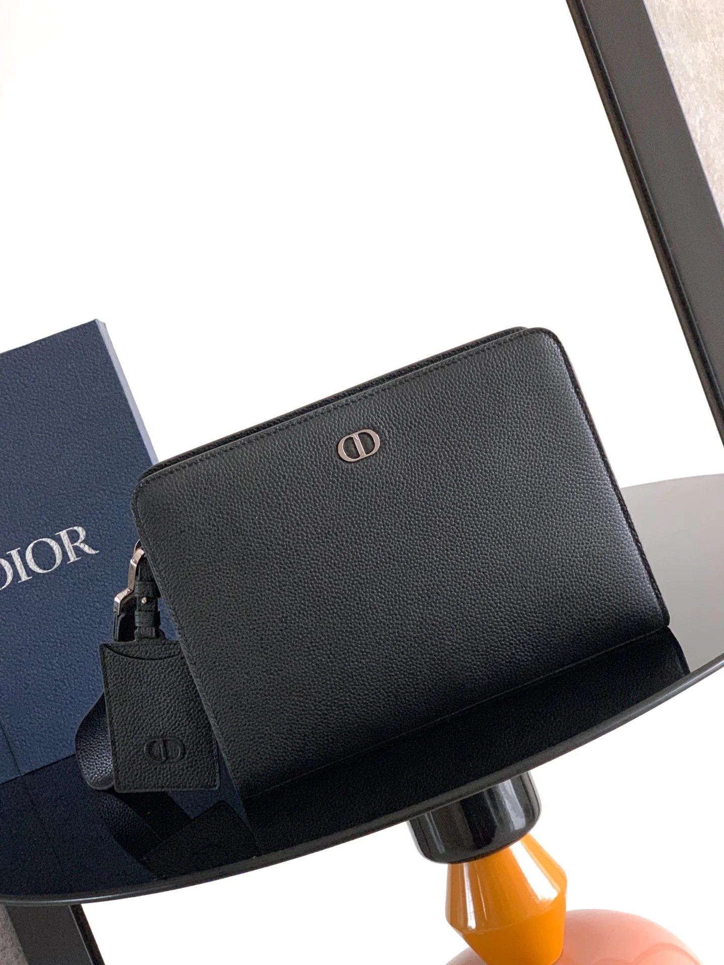 Dior CD Icon A5 Triangle Pouch, New from the Winter 2025 Men s Collection