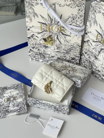 S0966ONMJ_M413 My Dior Glycine wallet Replica Dior wallets