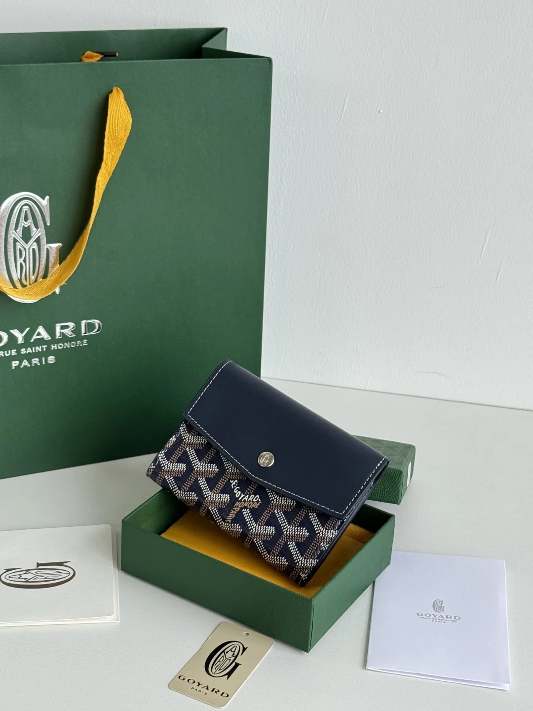 Goyard 3319 Saint-Gabriel Envelope Trifold Wallet