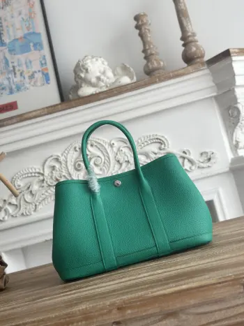 Garden Party handbag in Ntogo leather for women Replica Hermes womens bags