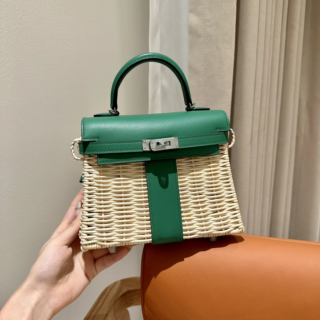 Hermes Kelly Picnic 20cm Handbag