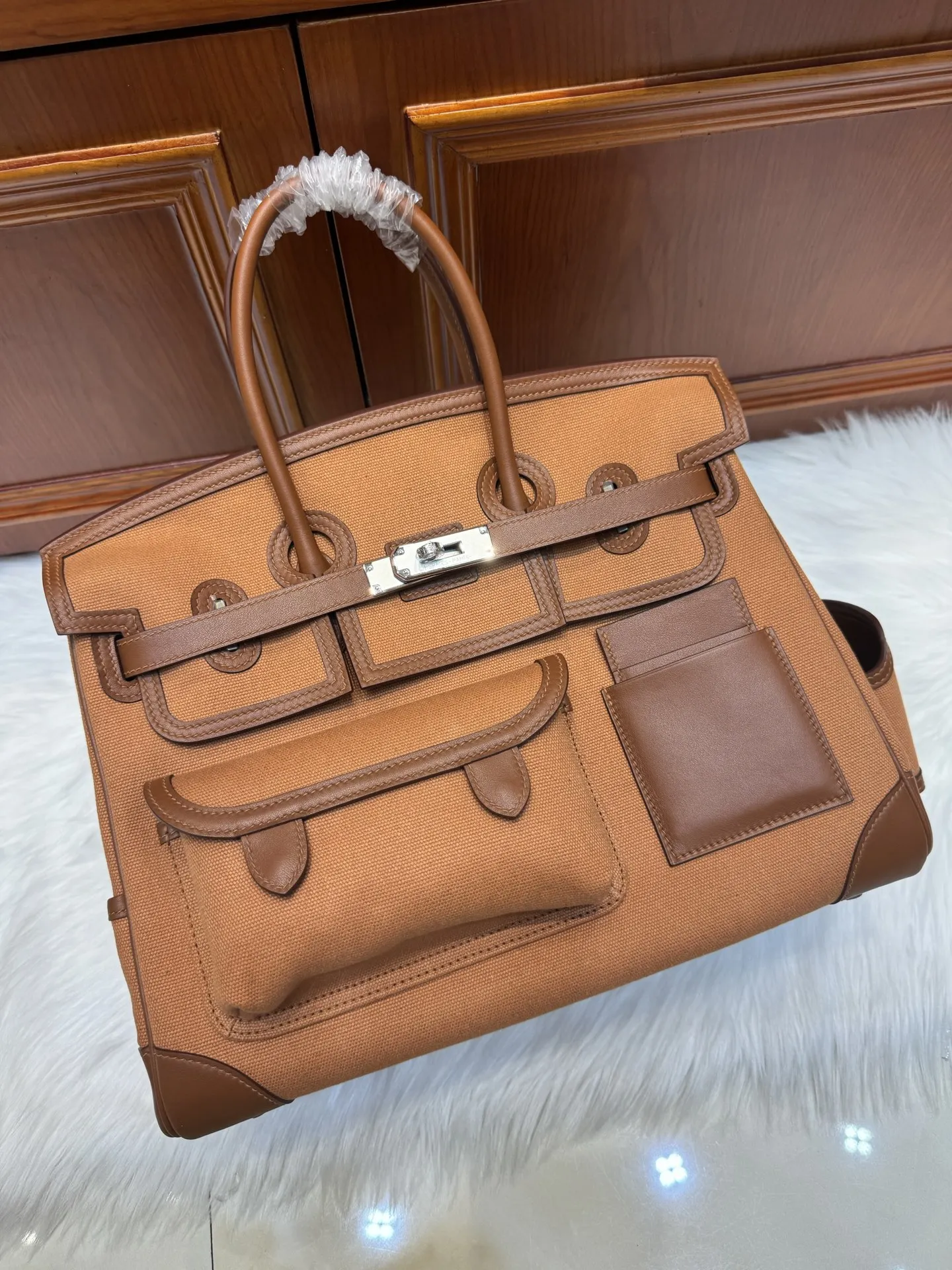 Hermes Birkin Cargo 35cm Handbag for Men and Women
