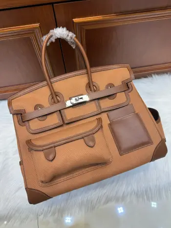 Birkin Cargo 35cm Handbag for Men and Women Replica Hermes mens bags