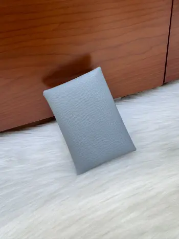 Calvi Duo card holder Epsom coin purse Replica Hermes wallets