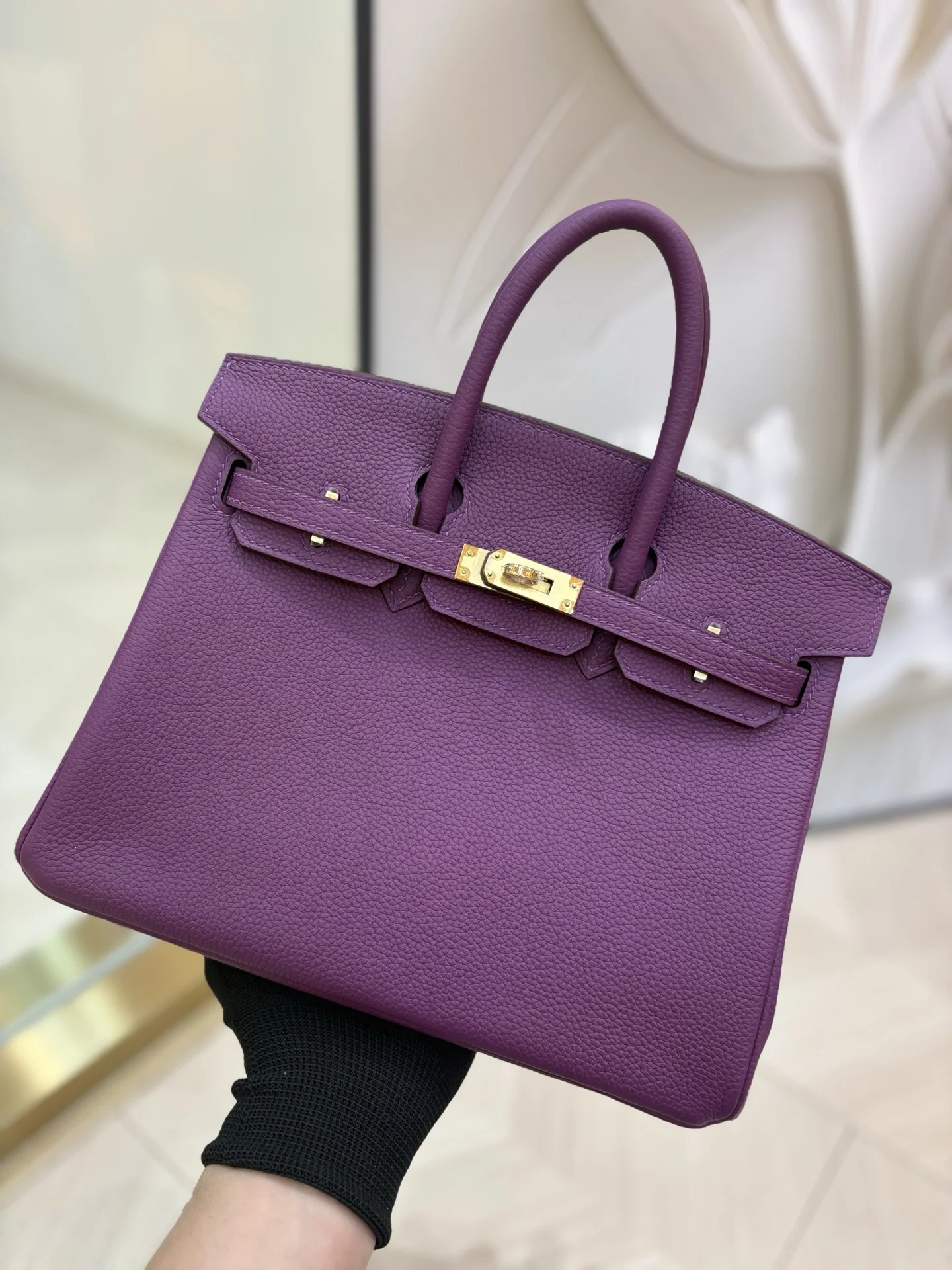 Hermes Birke Togo Calfskin 25cm 30cm Women s Handbag Hermes Birke Togo Calfskin 25cm 30cm Women s Handbag