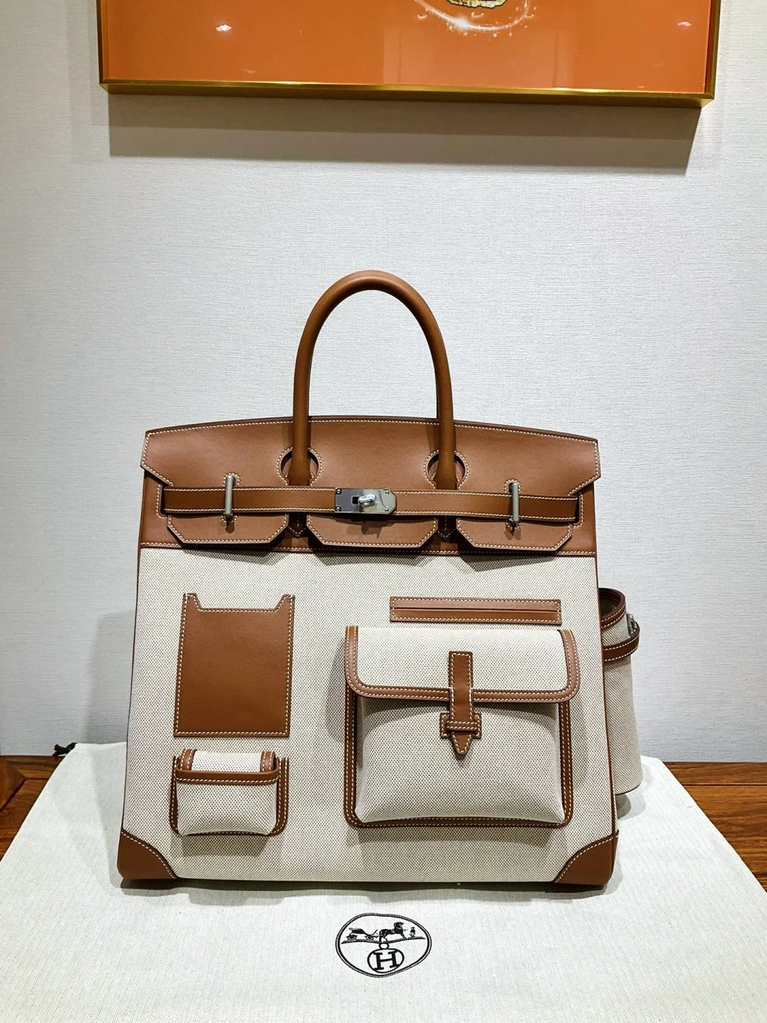Hermes Birkin Cargo 40cm Handbag for Men and Women